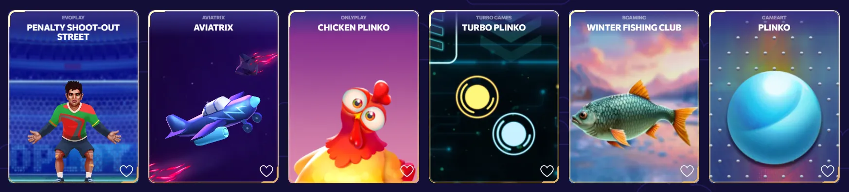 jeux instantanés Winairlines Casino