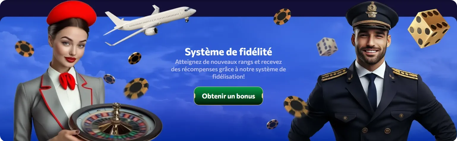 club VIP et promotions Winairlines Casino